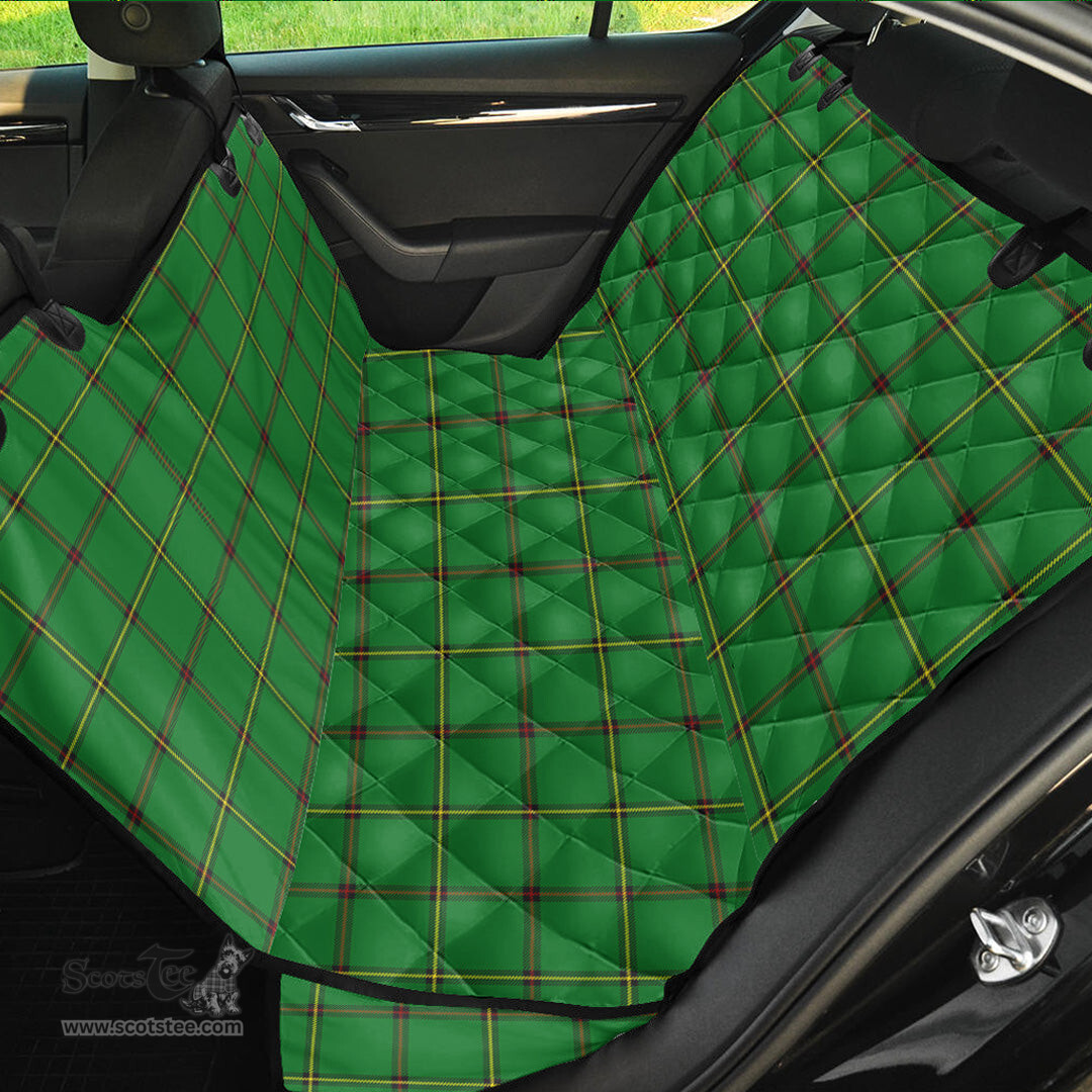 ScotsTee Shop Scottish Don Tribe of Mar Clan Tartan Pet Seat Cover, Dog Car Seat Cover