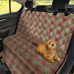 ScotsTee Shop Scottish MacGillivray Hunting Ancient Clan Tartan Pet Seat Cover, Dog Car Seat Cover