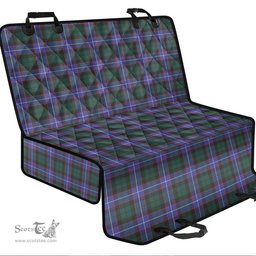 ScotsTee Shop Scottish Hunter Modern Clan Tartan Pet Seat Cover, Dog Car Seat Cover