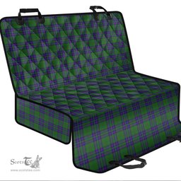 ScotsTee Shop Scottish Lockhart Modern Clan Tartan Pet Seat Cover, Dog Car Seat Cover