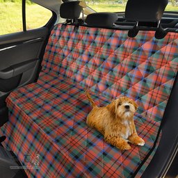 ScotsTee Shop Scottish MacDuff Ancient Clan Tartan Pet Seat Cover, Dog Car Seat Cover