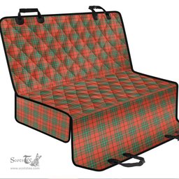 ScotsTee Shop Scottish MacAulay Ancient Clan Tartan Pet Seat Cover, Dog Car Seat Cover