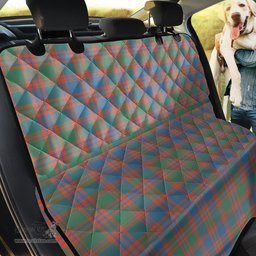 ScotsTee Shop Scottish MacIntyre Ancient Clan Tartan Pet Seat Cover, Dog Car Seat Cover