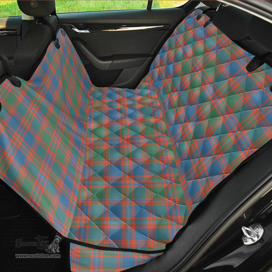 ScotsTee Shop Scottish MacIntyre Ancient Clan Tartan Pet Seat Cover, Dog Car Seat Cover