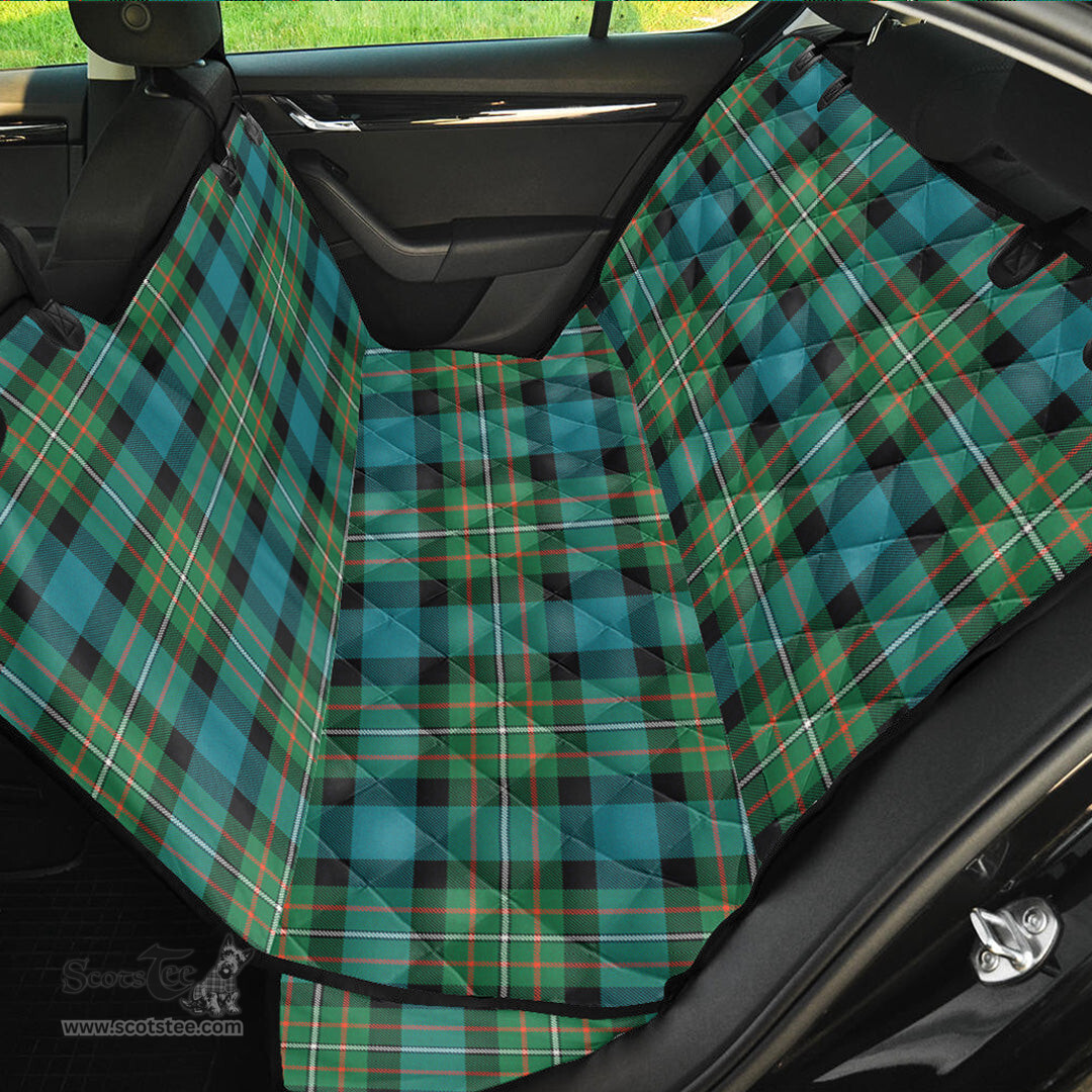 ScotsTee Shop Scottish FERGUSON ANCIENT Clan Tartan Pet Seat Cover, Dog Car Seat Cover