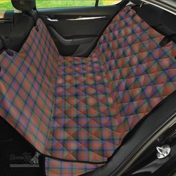 ScotsTee Shop Scottish MacDuff Hunting Modern Clan Tartan Pet Seat Cover, Dog Car Seat Cover