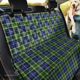 ScotsTee Shop Scottish MacKellar Clan Tartan Pet Seat Cover, Dog Car Seat Cover