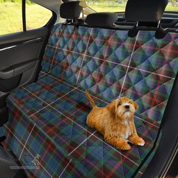 ScotsTee Shop Scottish Fraser Hunting Ancient Clan Tartan Pet Seat Cover, Dog Car Seat Cover