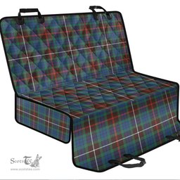 ScotsTee Shop Scottish Fraser Hunting Ancient Clan Tartan Pet Seat Cover, Dog Car Seat Cover