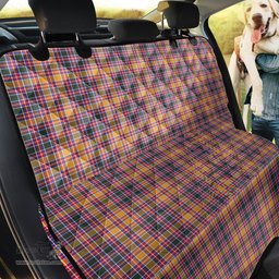 ScotsTee Shop Scottish Jacobite Clan Tartan Pet Seat Cover, Dog Car Seat Cover