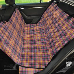 ScotsTee Shop Scottish Jacobite Clan Tartan Pet Seat Cover, Dog Car Seat Cover