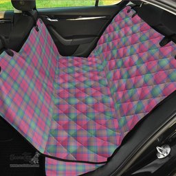ScotsTee Shop Scottish Lindsay Ancient Clan Tartan Pet Seat Cover, Dog Car Seat Cover