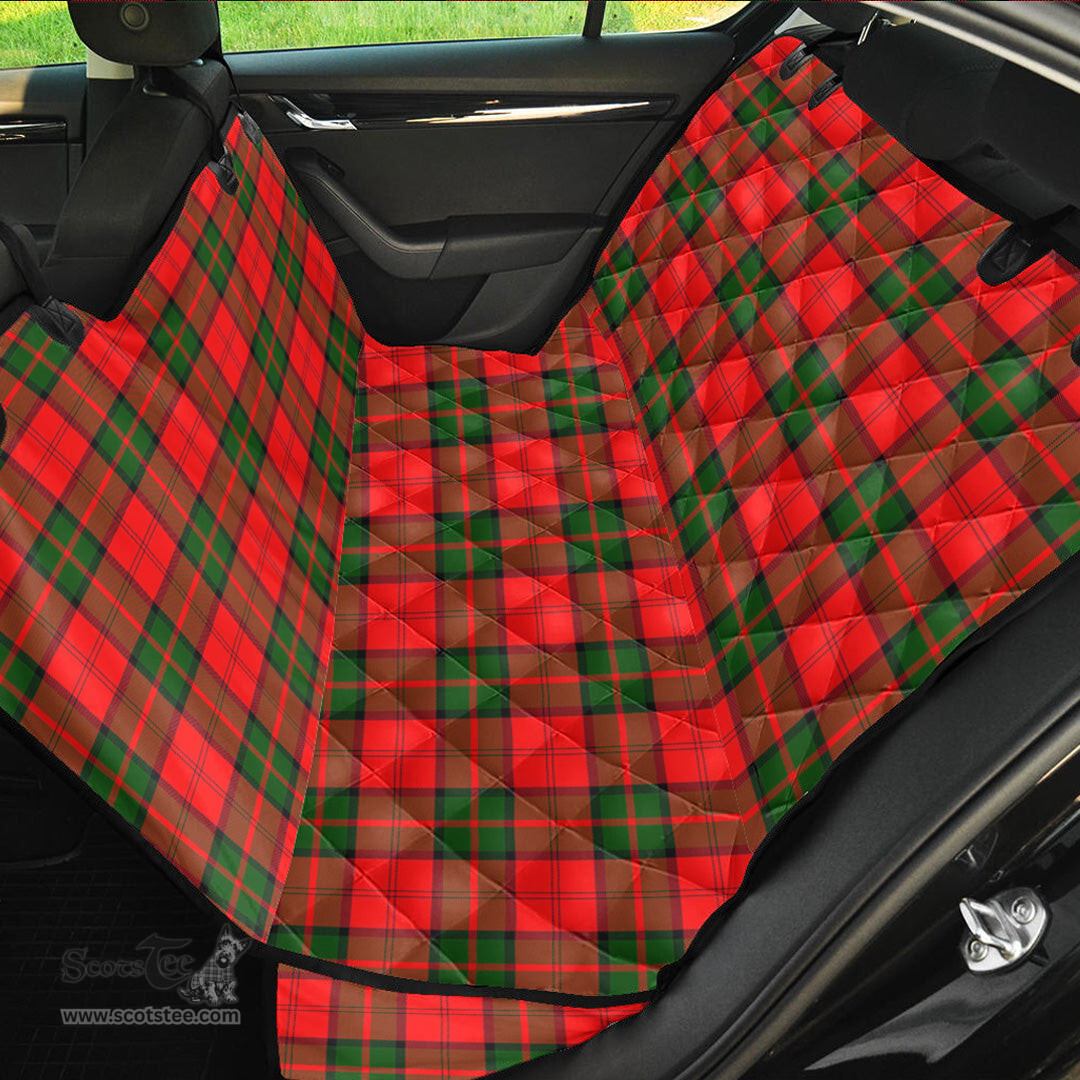 ScotsTee Shop Scottish Dunbar Modern Clan Tartan Pet Seat Cover, Dog Car Seat Cover