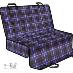 ScotsTee Shop Scottish Dunlop Modern Clan Tartan Pet Seat Cover, Dog Car Seat Cover