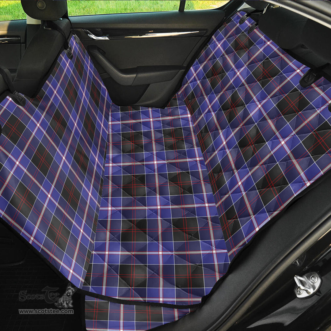 ScotsTee Shop Scottish Dunlop Modern Clan Tartan Pet Seat Cover, Dog Car Seat Cover