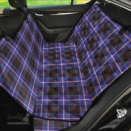 ScotsTee Shop Scottish Dunlop Modern Clan Tartan Pet Seat Cover, Dog Car Seat Cover