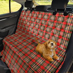 ScotsTee Shop Scottish MacGill Modern Clan Tartan Pet Seat Cover, Dog Car Seat Cover