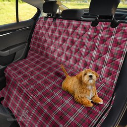 ScotsTee Shop Scottish Little Clan Tartan Pet Seat Cover, Dog Car Seat Cover