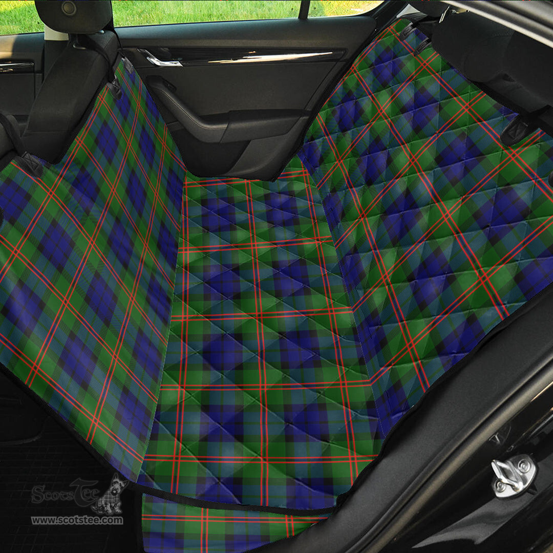 ScotsTee Shop Scottish Dundas Modern 02 Clan Tartan Pet Seat Cover, Dog Car Seat Cover