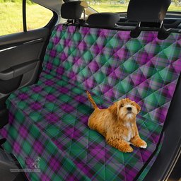 ScotsTee Shop Scottish MacArthur Milton Clan Tartan Pet Seat Cover, Dog Car Seat Cover