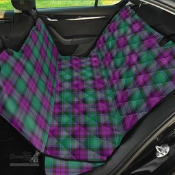 ScotsTee Shop Scottish MacArthur Milton Clan Tartan Pet Seat Cover, Dog Car Seat Cover