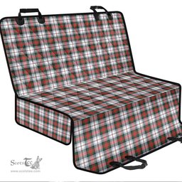ScotsTee Shop Scottish MacDuff Dress Modern Clan Tartan Pet Seat Cover, Dog Car Seat Cover
