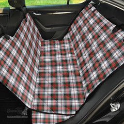 ScotsTee Shop Scottish MacDuff Dress Modern Clan Tartan Pet Seat Cover, Dog Car Seat Cover