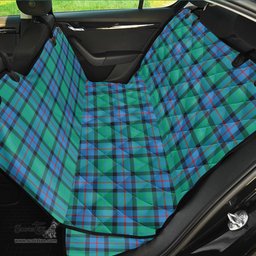ScotsTee Shop Scottish Flower Of Scotland Clan Tartan Pet Seat Cover, Dog Car Seat Cover