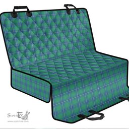 ScotsTee Shop Scottish Irvine Ancient Clan Tartan Pet Seat Cover, Dog Car Seat Cover