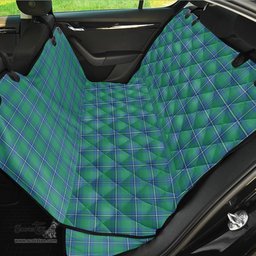 ScotsTee Shop Scottish Irvine Ancient Clan Tartan Pet Seat Cover, Dog Car Seat Cover