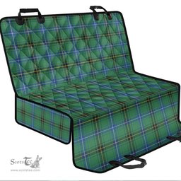 ScotsTee Shop Scottish Henderson Ancient Clan Tartan Pet Seat Cover, Dog Car Seat Cover