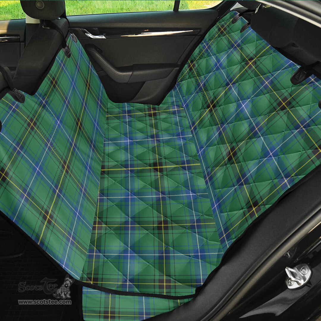 ScotsTee Shop Scottish Henderson Ancient Clan Tartan Pet Seat Cover, Dog Car Seat Cover