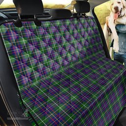 ScotsTee Shop Scottish Inglis Modern Clan Tartan Pet Seat Cover, Dog Car Seat Cover