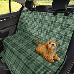 ScotsTee Shop Scottish MacDonald Lord of the Isles Hunting Clan Tartan Pet Seat Cover, Dog Car Seat Cover