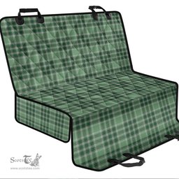 ScotsTee Shop Scottish MacDonald Lord of the Isles Hunting Clan Tartan Pet Seat Cover, Dog Car Seat Cover