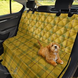 ScotsTee Shop Scottish Houston Clan Tartan Pet Seat Cover, Dog Car Seat Cover