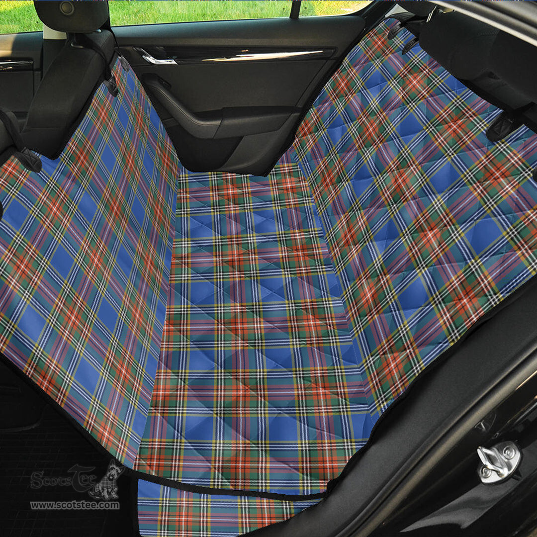 ScotsTee Shop Scottish MacBeth Ancient Clan Tartan Pet Seat Cover, Dog Car Seat Cover