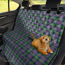 ScotsTee Shop Scottish Logan Ancient Clan Tartan Pet Seat Cover, Dog Car Seat Cover