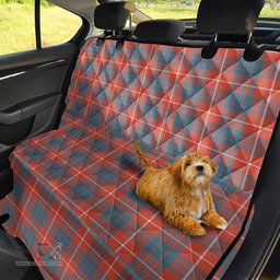 ScotsTee Shop Scottish Hamilton Ancient Clan Tartan Pet Seat Cover, Dog Car Seat Cover