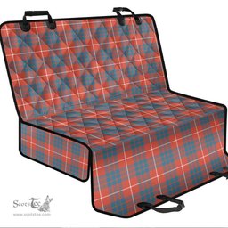 ScotsTee Shop Scottish Hamilton Ancient Clan Tartan Pet Seat Cover, Dog Car Seat Cover