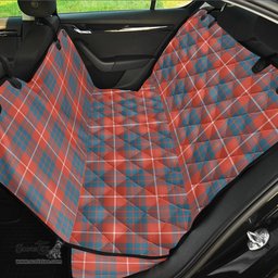 ScotsTee Shop Scottish Hamilton Ancient Clan Tartan Pet Seat Cover, Dog Car Seat Cover
