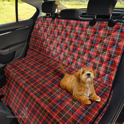 ScotsTee Shop Scottish Innes Modern Clan Tartan Pet Seat Cover, Dog Car Seat Cover