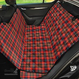 ScotsTee Shop Scottish Innes Modern Clan Tartan Pet Seat Cover, Dog Car Seat Cover