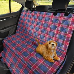 ScotsTee Shop Scottish Graham of Menteith Red Clan Tartan Pet Seat Cover, Dog Car Seat Cover