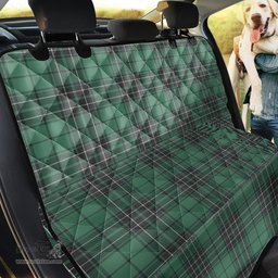 ScotsTee Shop Scottish MacLean Hunting Ancient Clan Tartan Pet Seat Cover, Dog Car Seat Cover