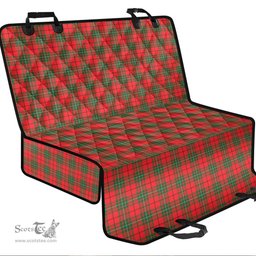 ScotsTee Shop Scottish MacAulay Modern Clan Tartan Pet Seat Cover, Dog Car Seat Cover