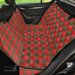 ScotsTee Shop Scottish MacAulay Modern Clan Tartan Pet Seat Cover, Dog Car Seat Cover