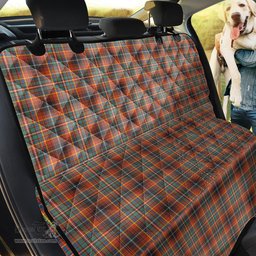 ScotsTee Shop Scottish Innes Ancient Clan Tartan Pet Seat Cover, Dog Car Seat Cover