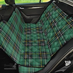 ScotsTee Shop Scottish MacAlpine Ancient Clan Tartan Pet Seat Cover, Dog Car Seat Cover