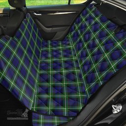 ScotsTee Shop Scottish Lamont Modern Clan Tartan Pet Seat Cover, Dog Car Seat Cover
